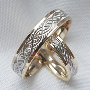 Abielusõrmused, mudel B-204 - 375