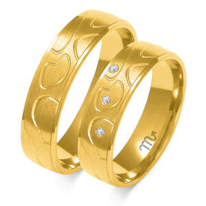 Abielusõrmused, mudel A-128 - 375