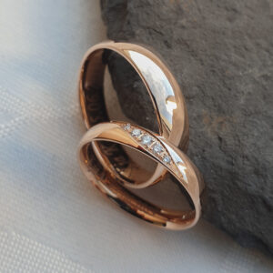 Abielusõrmused, mudel O-342 ja A-108 - 375