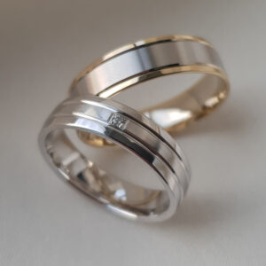 Abielusõrmused, mudel A-209 ja O-186 - 375