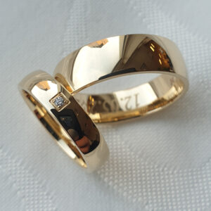 Abielusõrmused, mudel A-105 - 375