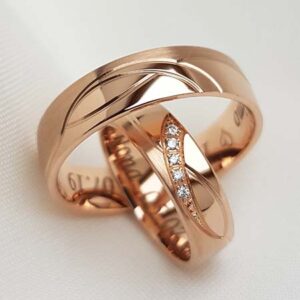 Abielusõrmused, mudel B-107 - 375