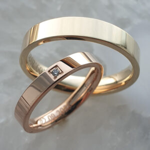 Abielusõrmused, mudelid A-112 ja A-111 - 375