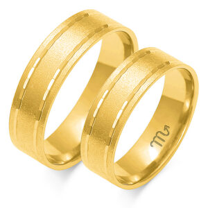 Abielusõrmused, mudel O-9 - 375