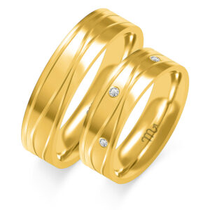 Abielusõrmused, mudel O-126 - 375