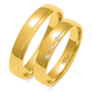 Abielusõrmused, mudel O-90 - 375