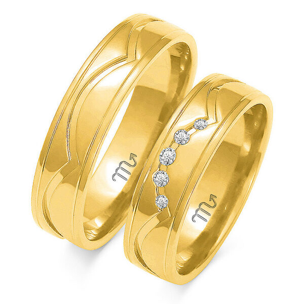 Abielusõrmused, mudel OE-264 - 375 - Изображение 2