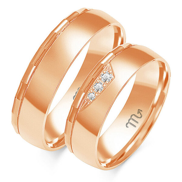 Abielusõrmused, mudel OE-49 - 375 - Изображение 3