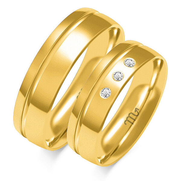 Abielusõrmused, mudel OE-82 - 375 - Изображение 3
