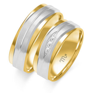 Брачные кольца, модель OP-40 - 375